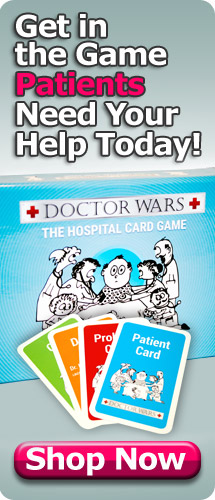 Doctor Wars The Hospital Strategy Board Game